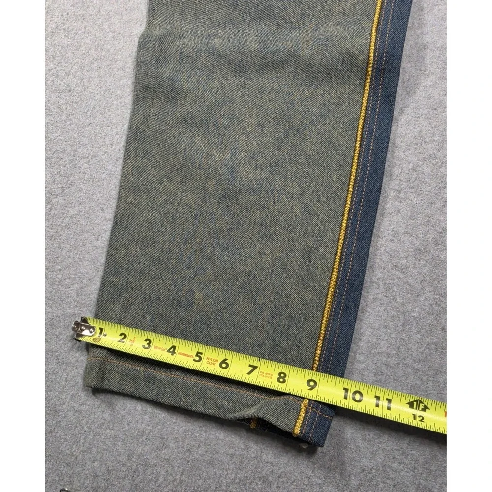 Levi's X Denim‎ Tears Track Pants Mid Indigo Wash--NWT--Men's Medium